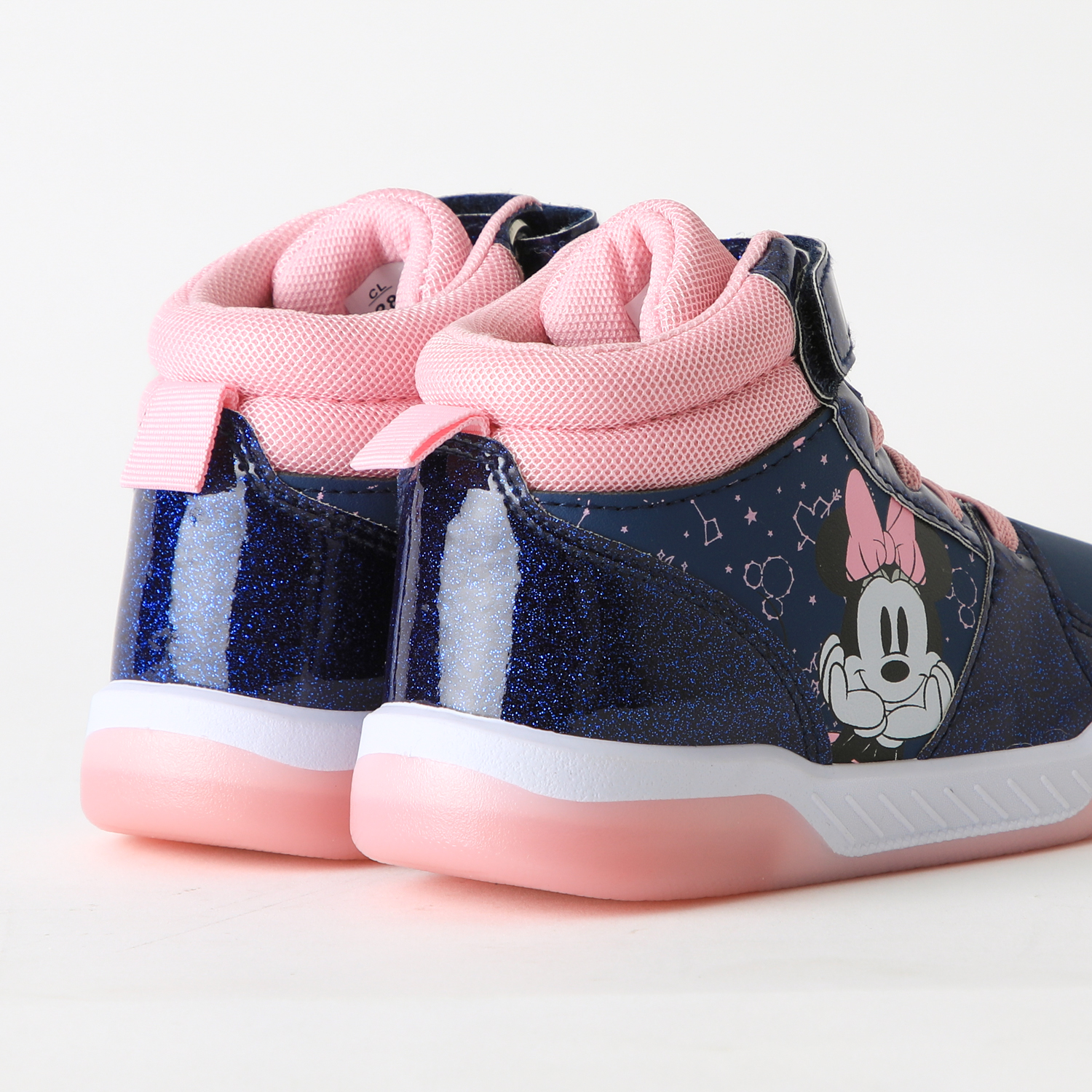 ZAPATILLA CAÑA ALTA NIÑA LUCES AZUL MINNIE DISNEY - 3