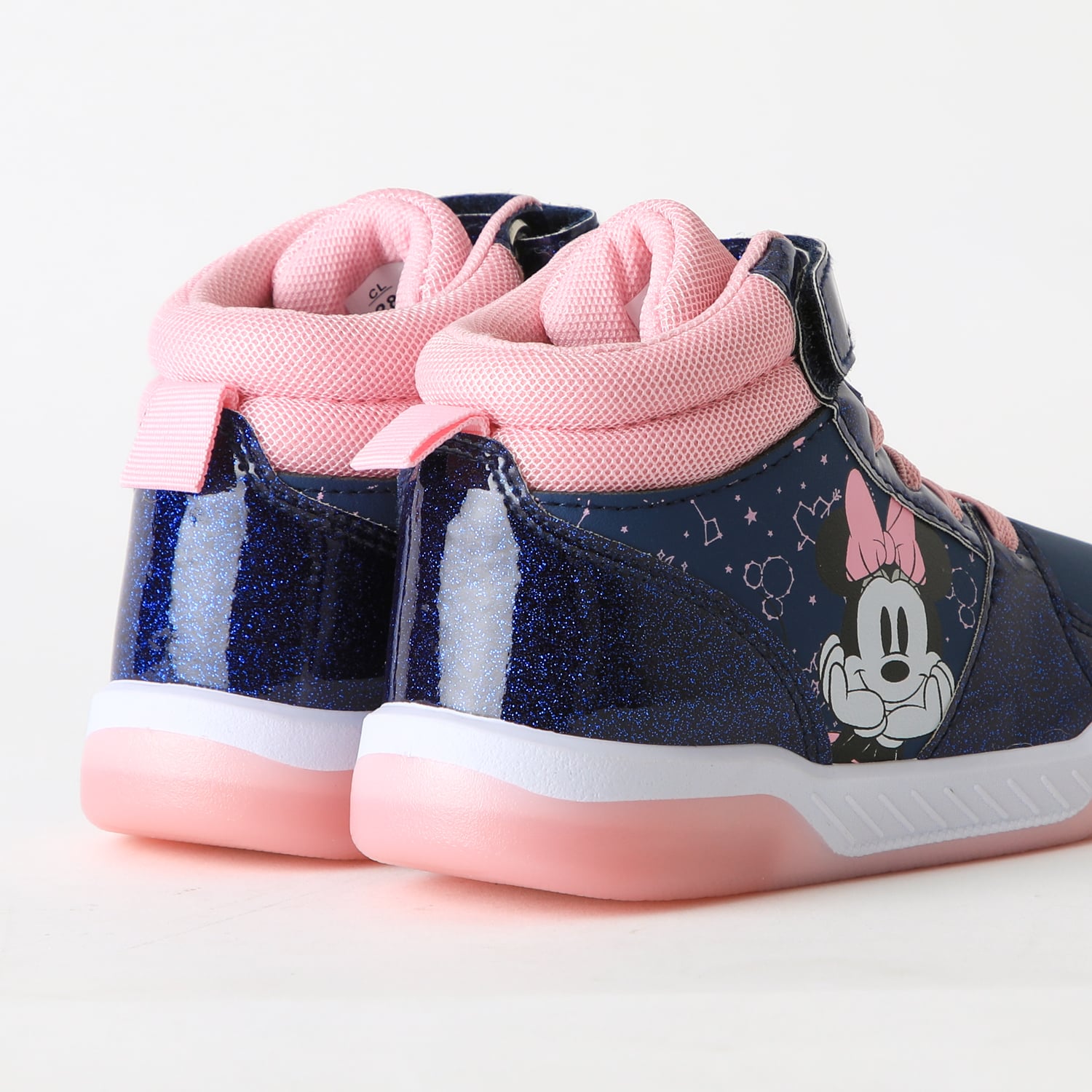 ZAPATILLA CAÑA ALTA NIÑA LUCES AZUL MINNIE DISNEY - 3