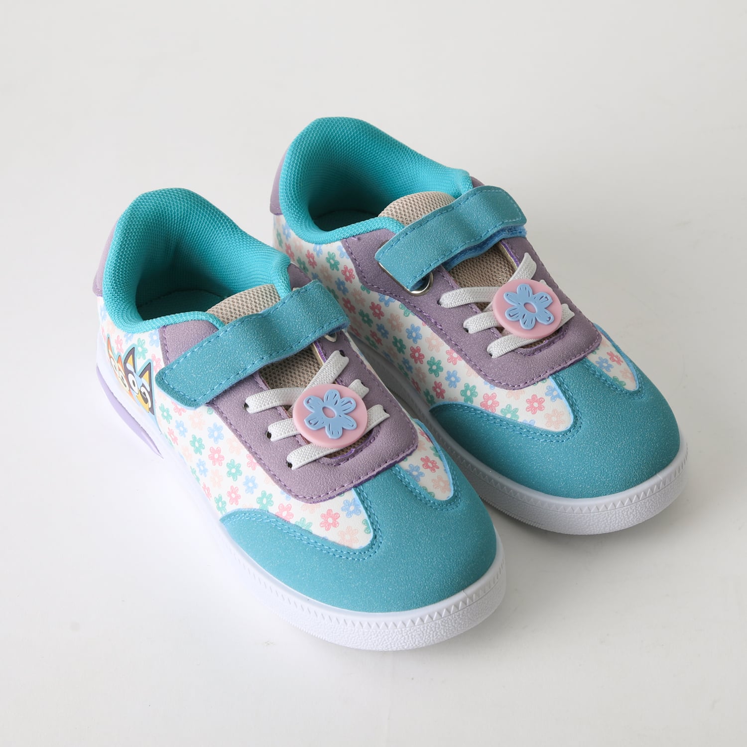 ZAPATILLA LUCES NIÑA VELCRO CELESTE BINGO & BLUEY - 2