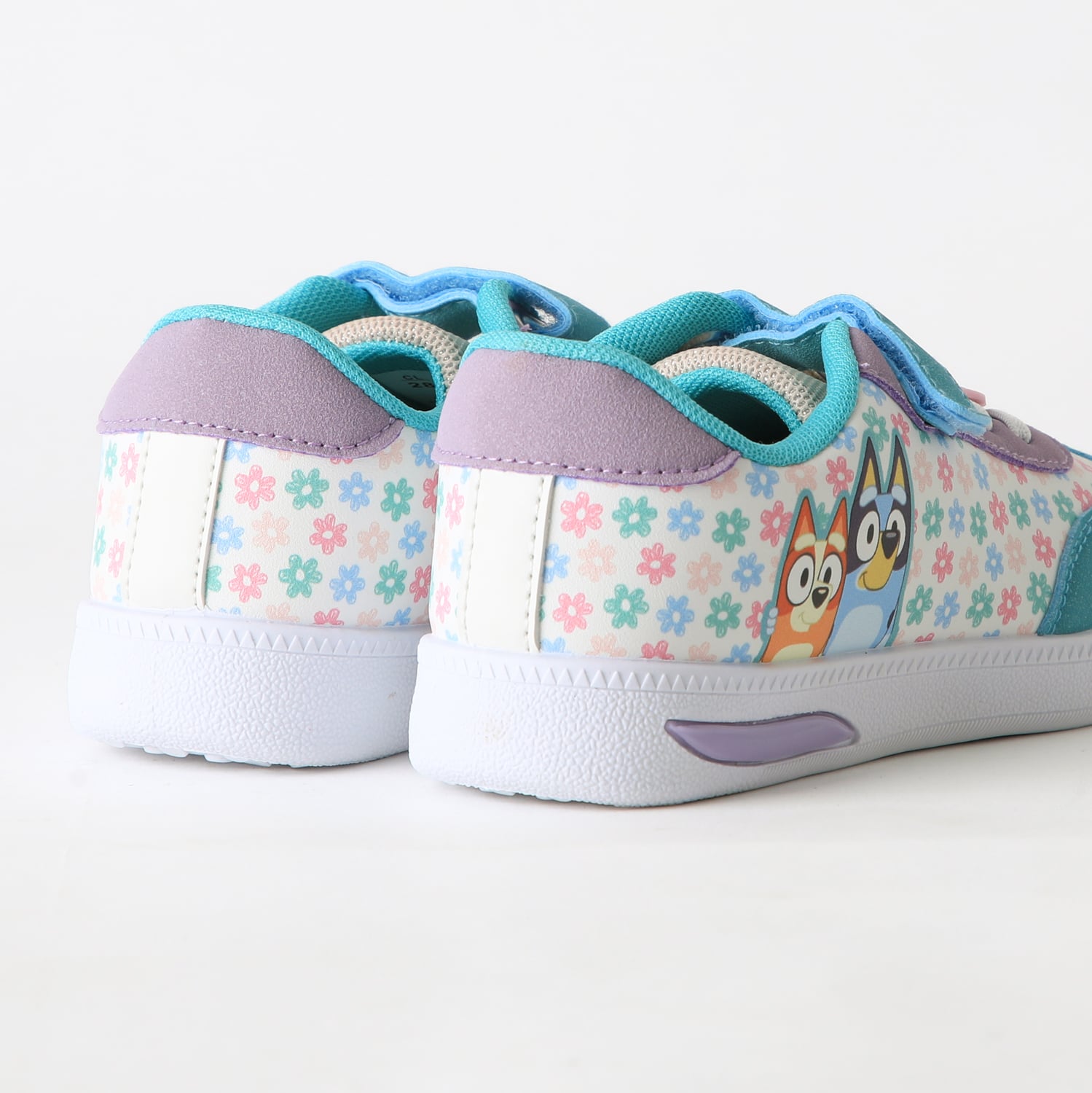 ZAPATILLA LUCES NIÑA VELCRO CELESTE BINGO & BLUEY - 3