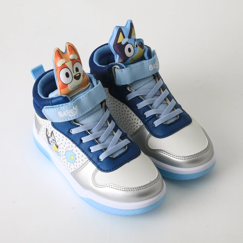 ZAPATILLA CAÑA ALTA NIÑO LUCES BLANCO BINGO & BLUEY - 2