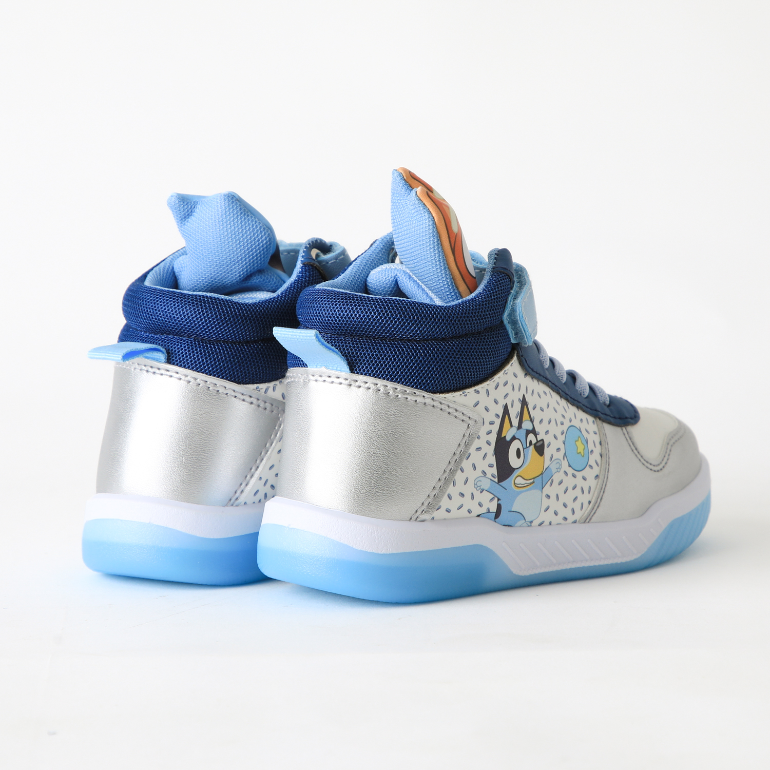 ZAPATILLA CAÑA ALTA NIÑO LUCES BLANCO BINGO & BLUEY - 3
