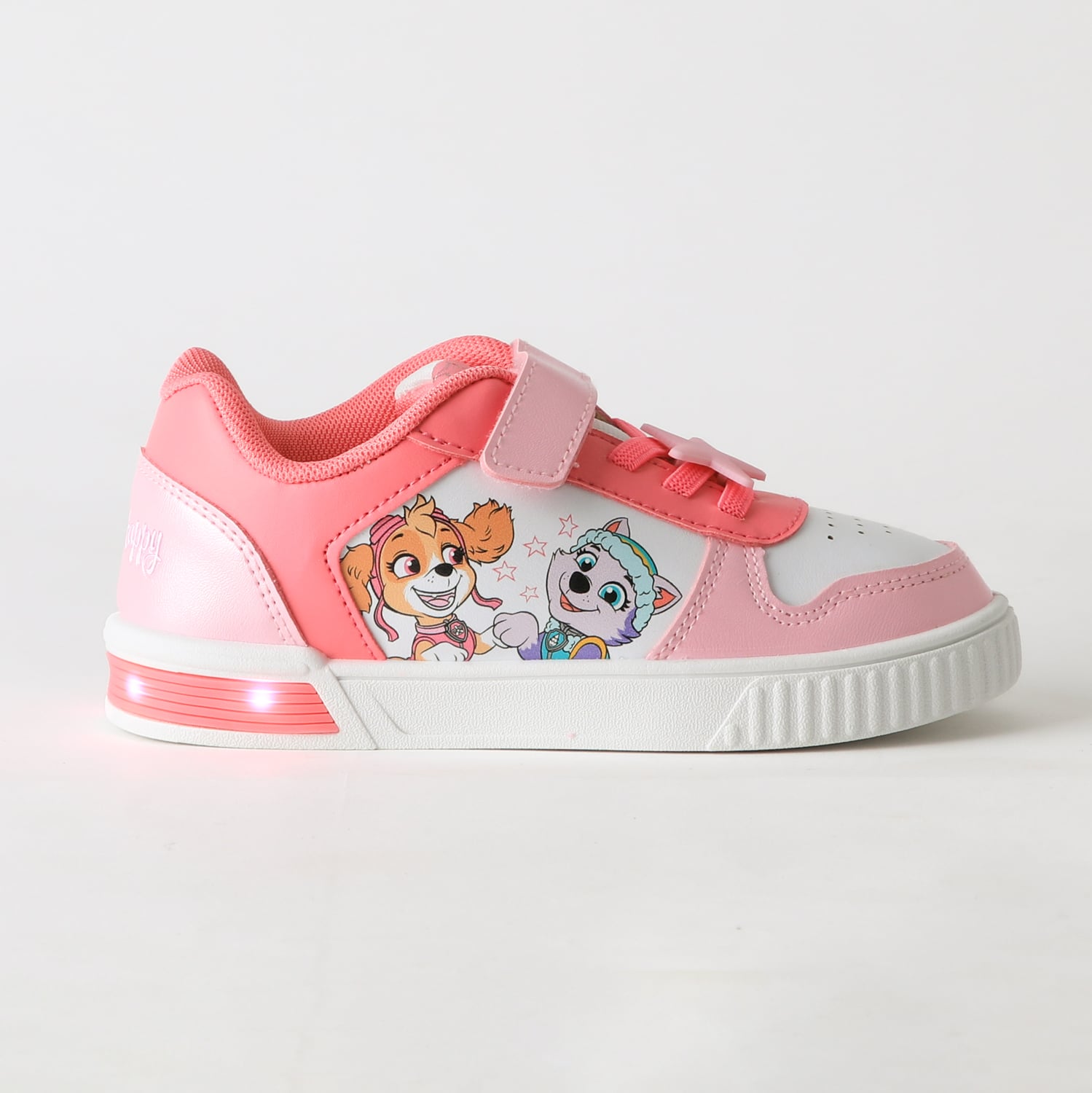 ZAPATILLA LUCES NIÑA VELCRO SKYE & EVERES ROSADO PAW PATROL - 1