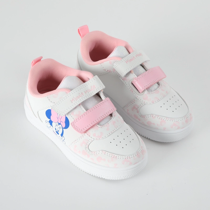 ZAPATILLA NIÑA VELCRO MINNIE SMILE BLANCO DISNEY - 2