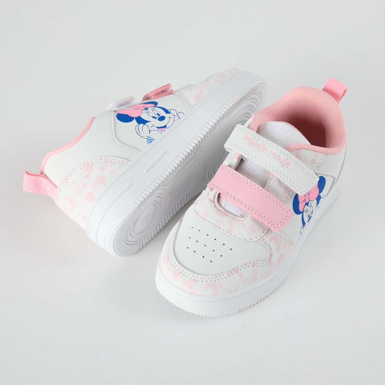 ZAPATILLA NIÑA VELCRO MINNIE SMILE BLANCO DISNEY - 4