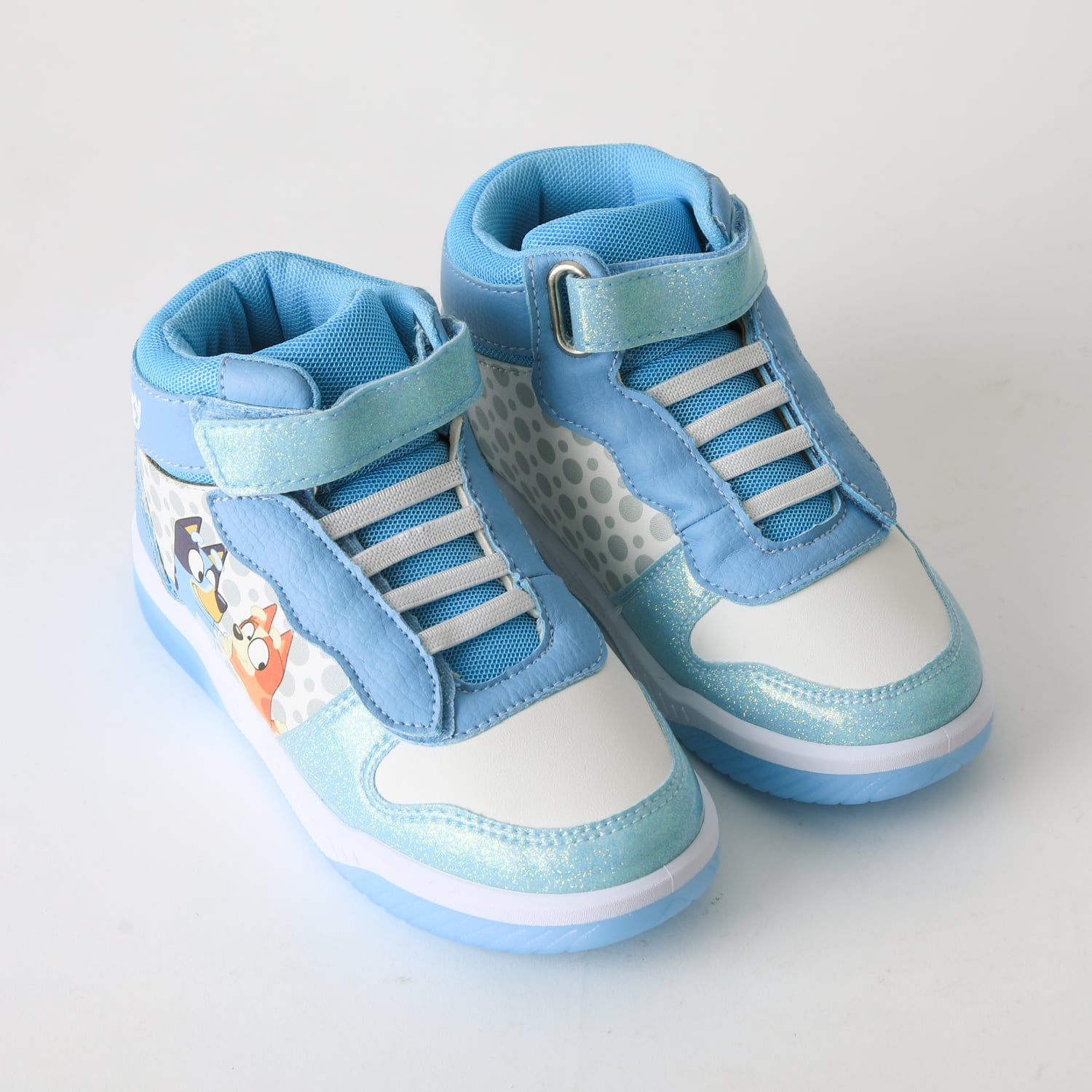 ZAPATILLA CAÑA ALTA NIÑA LUCES CELESTE BINGO & BLUEY - 2