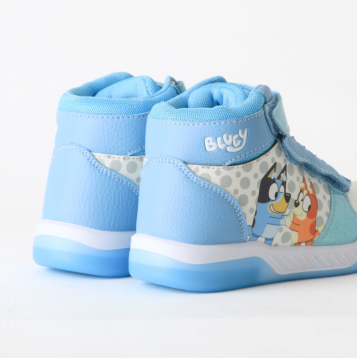 ZAPATILLA CAÑA ALTA NIÑA LUCES CELESTE BINGO & BLUEY - 3