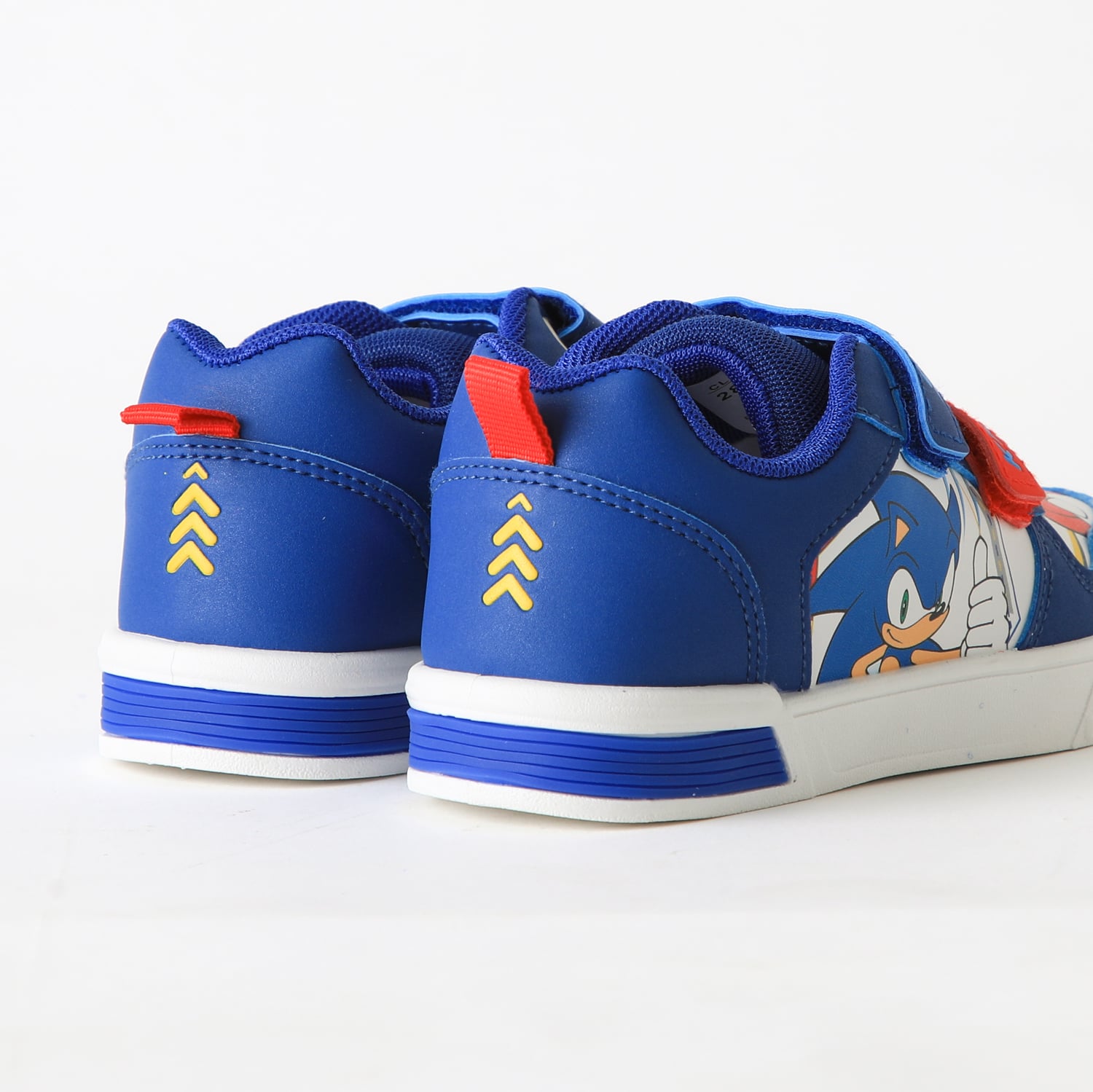 ZAPATILLA LUCES NIÑO VELCRO SONIC & NUCKLES AZUL SONIC - 2