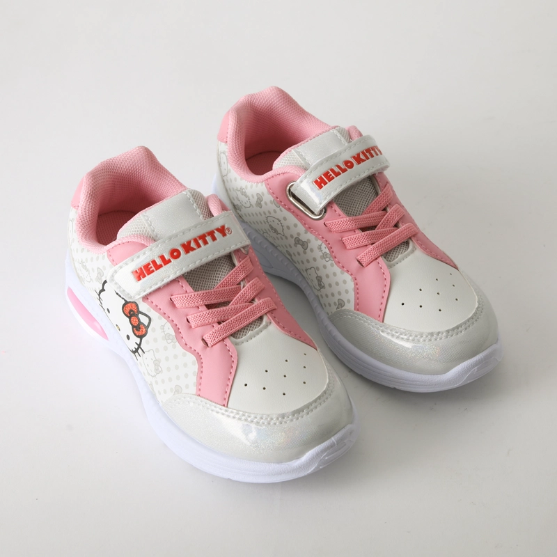 ZAPATILLA LUCES NIÑA VELCRO BLANCO HELLO KITTY - 2