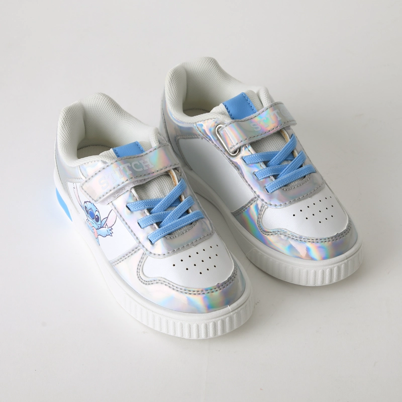 ZAPATILLA LUCES NIÑA CORAZON LILO & STITCH BLANCO DISNEY - 2