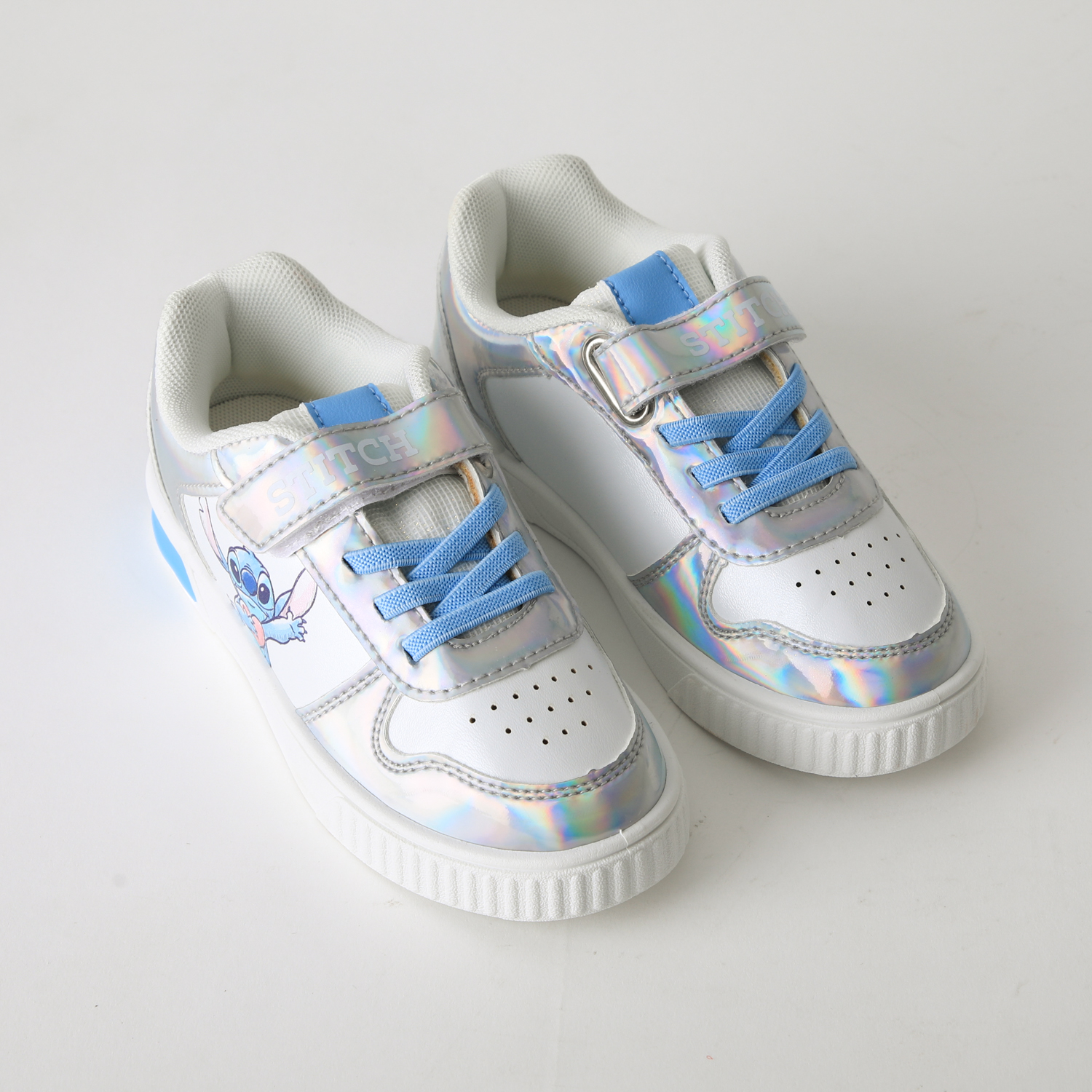 ZAPATILLA LUCES NIÑA CORAZON LILO & STITCH BLANCO DISNEY - 2