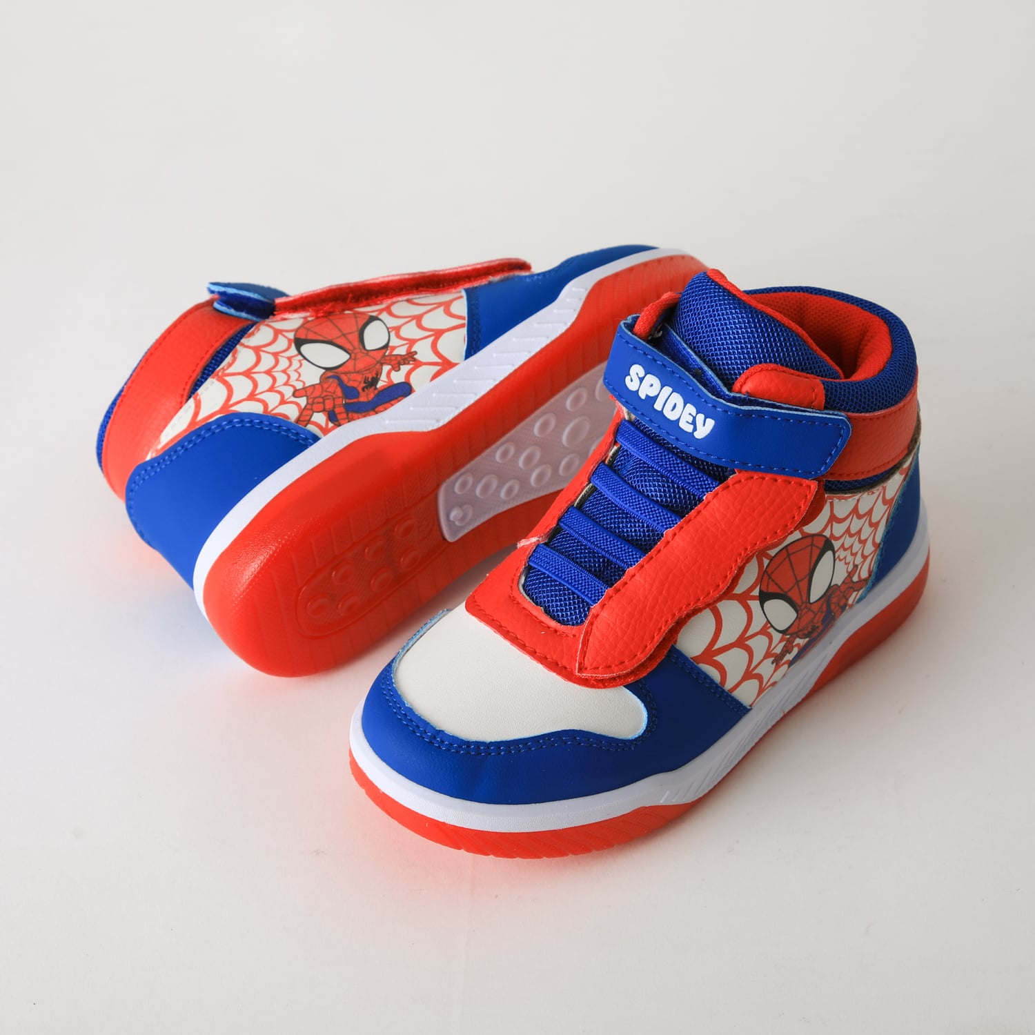 ZAPATILLA CAÑA ALTA NIÑO LUCES SPIDEY BLANCO MARVEL - 4