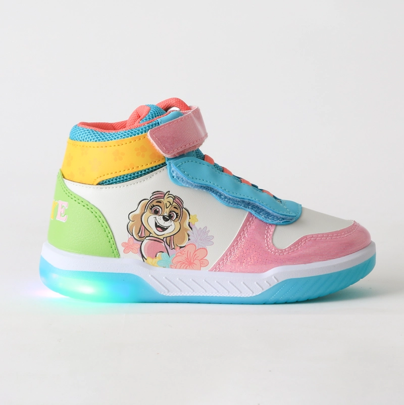 ZAPATILLA CAÑA ALTA NIÑA LUCES SKYE MULTICOLOR PAW PATROL - 1