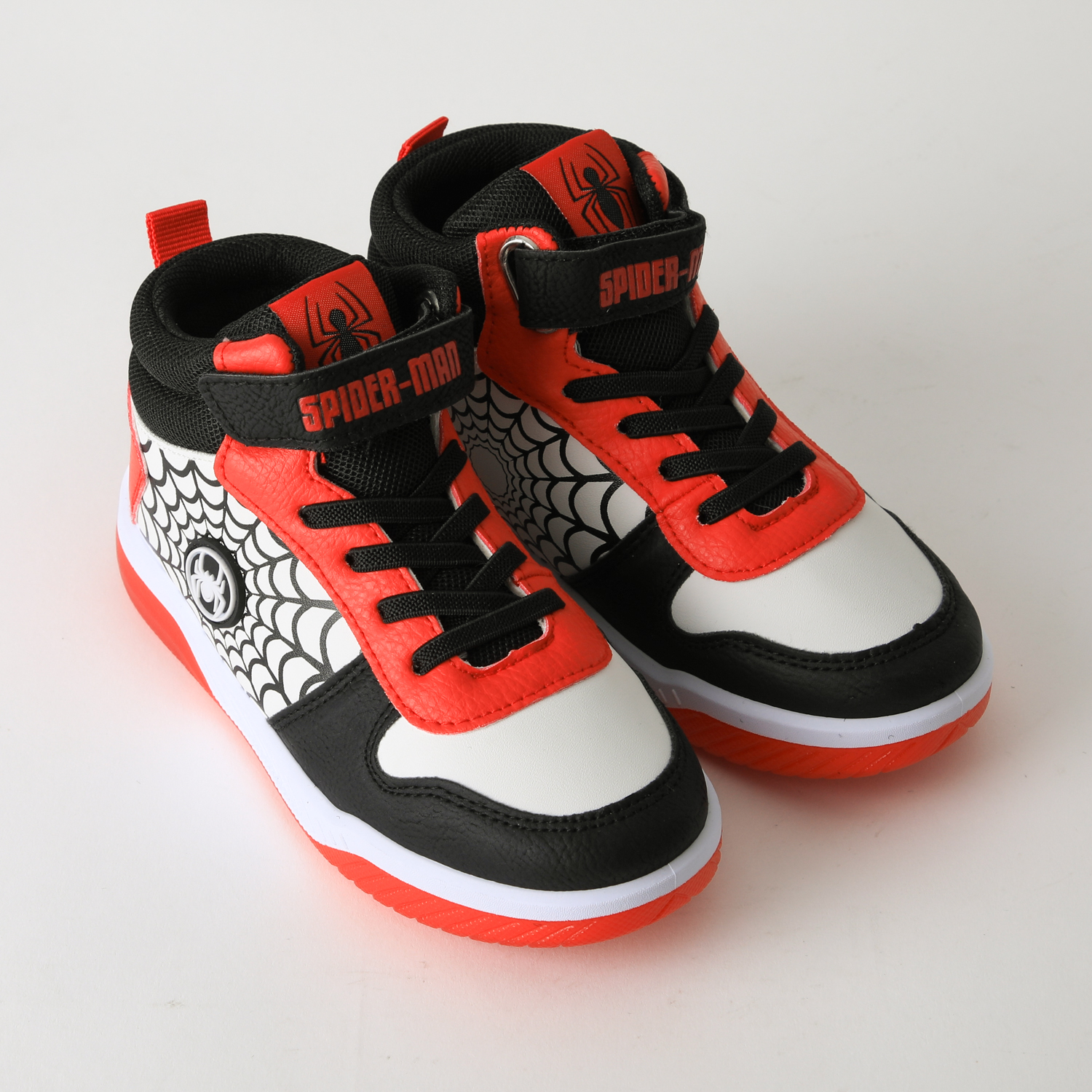 ZAPATILLA CAÑA ALTA NIÑO LUCES SPIDERMAN BLANCO MARVEL - 2
