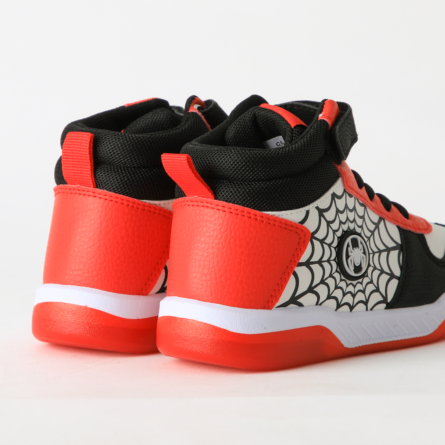 ZAPATILLA CAÑA ALTA NIÑO LUCES SPIDERMAN BLANCO MARVEL - 3