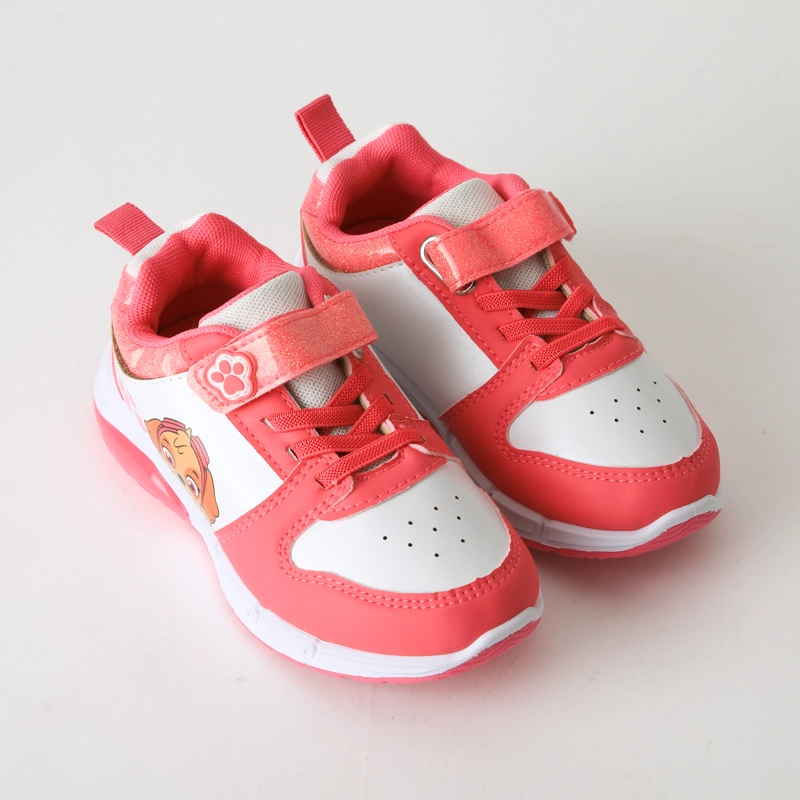 ZAPATILLA LUCES NIÑA VELCRO SKYE ROSADO PAW PATROL - 2