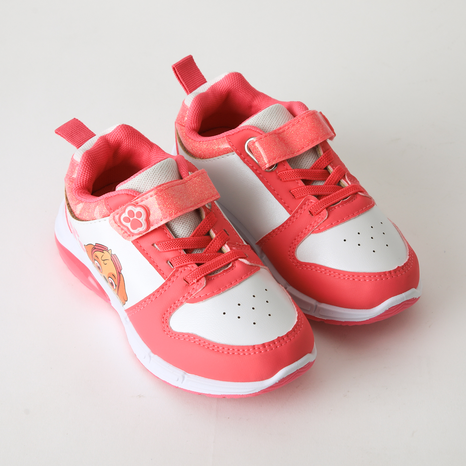 ZAPATILLA LUCES NIÑA VELCRO SKYE ROSADO PAW PATROL - 2
