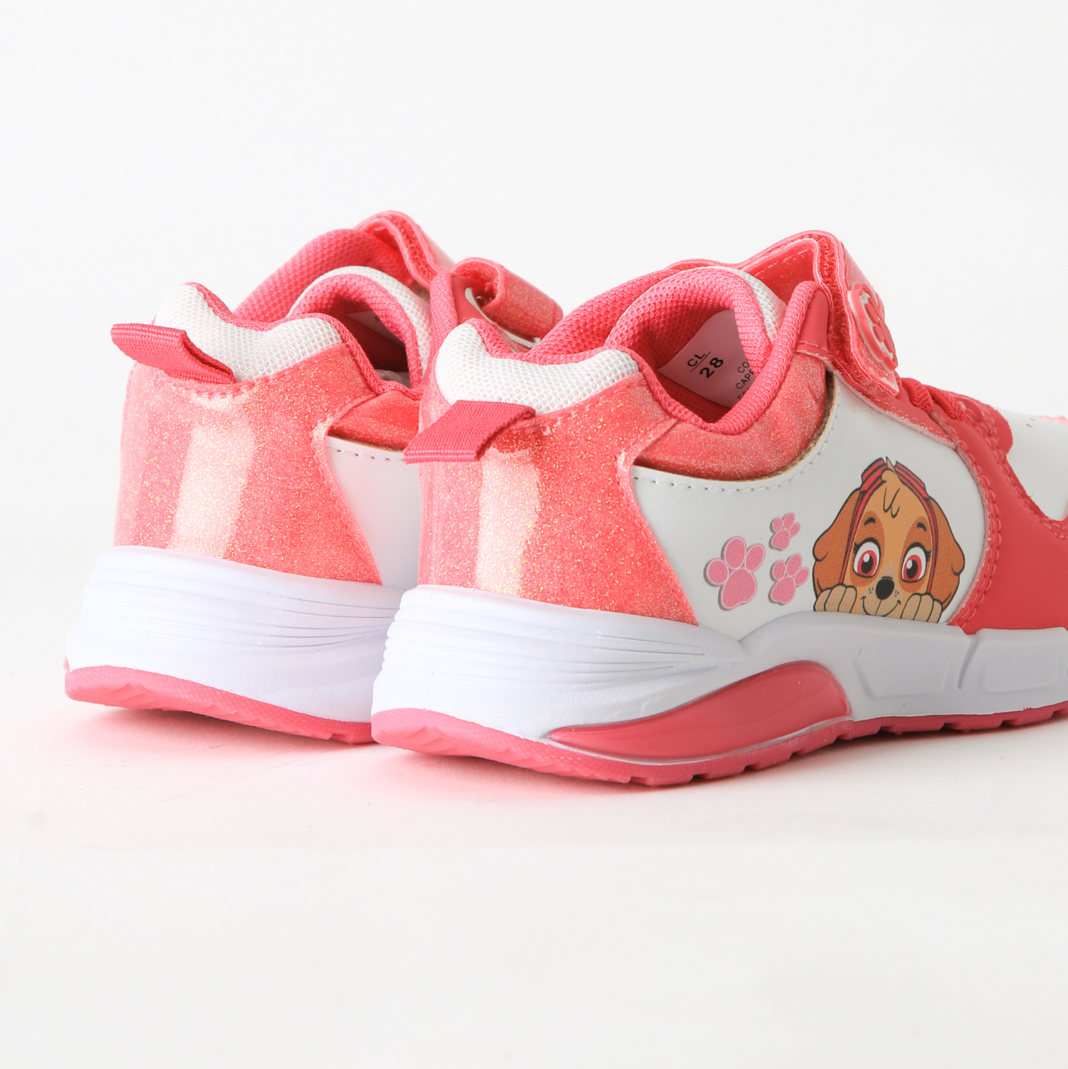 ZAPATILLA LUCES NIÑA VELCRO SKYE ROSADO PAW PATROL - 3