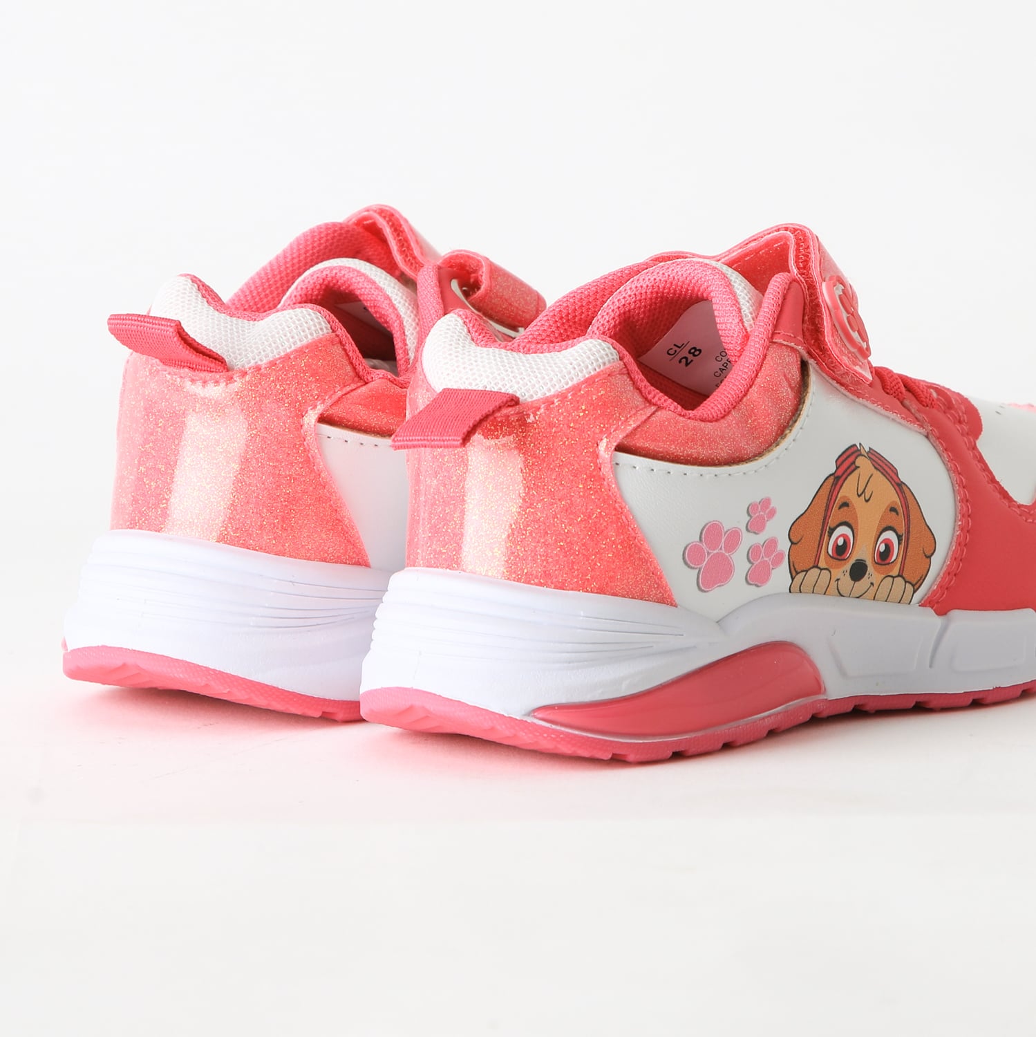 ZAPATILLA LUCES NIÑA VELCRO SKYE ROSADO PAW PATROL - 3
