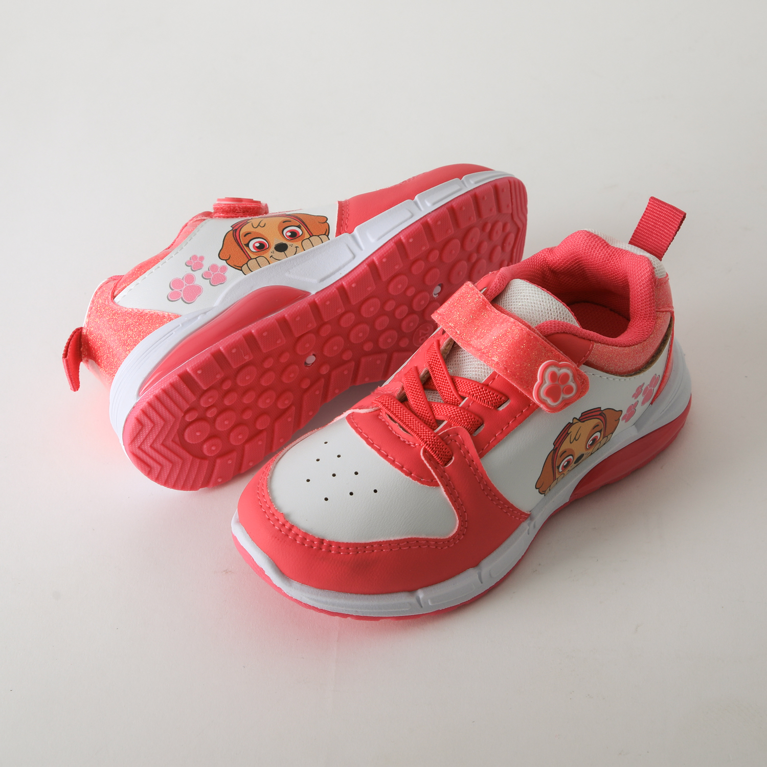 ZAPATILLA LUCES NIÑA VELCRO SKYE ROSADO PAW PATROL - 4