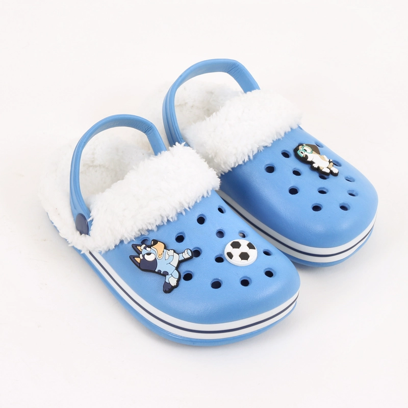 ZUECO DE EVA NIÑO CHIPORRO PINS FUTBOL AZUL BLUEY - 2