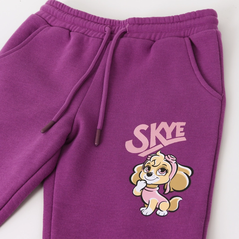 PANTALON DE BUZO NIÑA SKYE MORADO PAW PATROL - 3