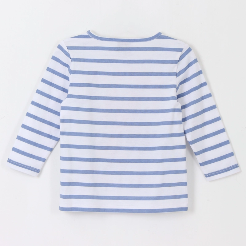 POLERA MANGA LARGA NIÑA RAYAS MINNIE BLANCO DISNEY - 2