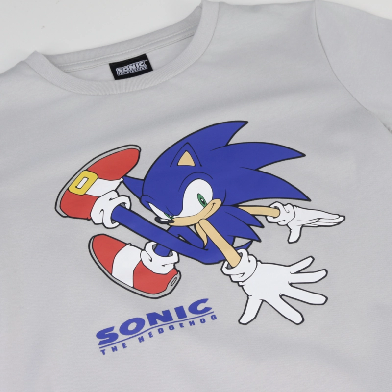 BIPACK POLERA MANGA LARGA NIÑO SHADOW & SONIC NEGRO SONIC - 4