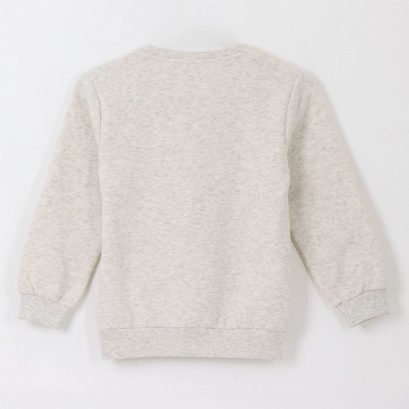 POLERON CERRADO NIÑO SPIDERMAN FACE GRIS MARVEL - 2