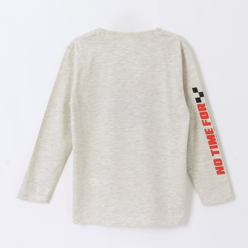 POLERA MANGA LARGA NIÑO RAYO MCQUEEN CARS GRIS DISNEY - 2