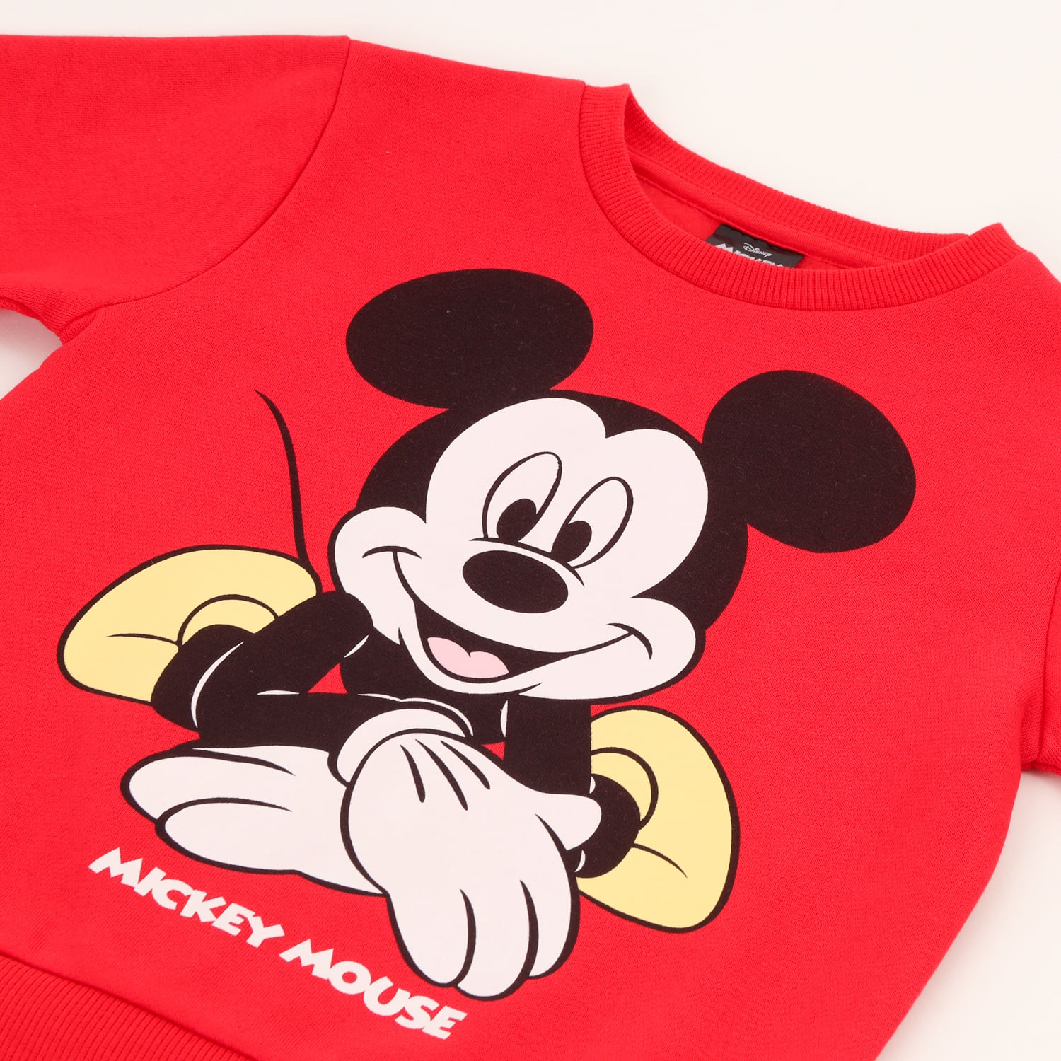 POLERON CERRADO NIÑO MICKEY MOUSE ROJO DISNEY - 3