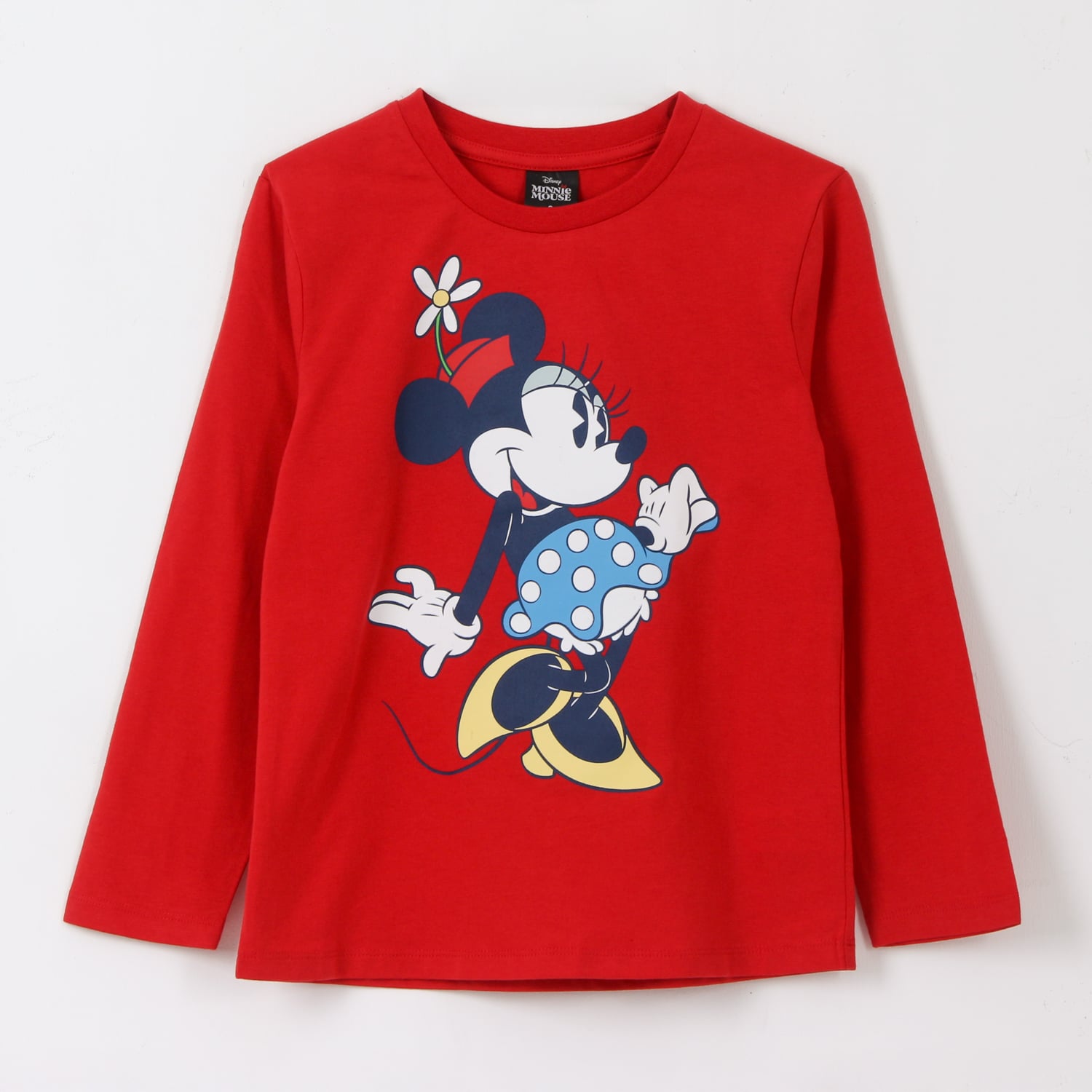 BIPACK POLERA MANGA LARGA NIÑA FULL PRINT MINNIE ROJO DISNEY - 2