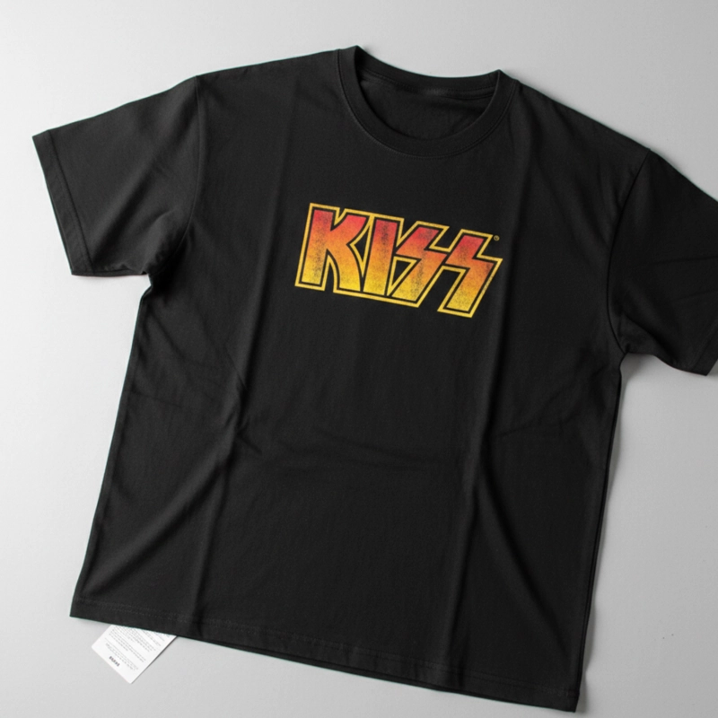 POLERA MANGA CORTA HOMBRE LOGO NEGRO KISS - 2