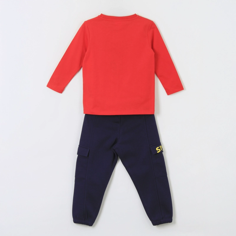 CONJUNTO NIÑO SPIDERMAN FACE ROJO MARVEL - 2