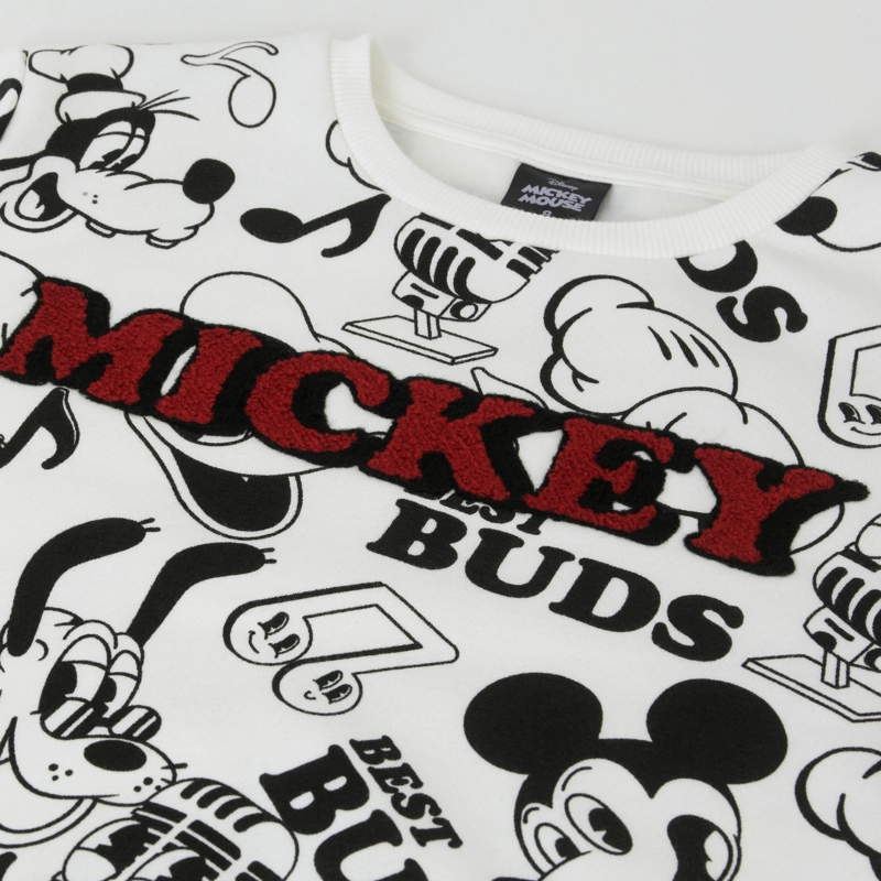 CONJUNTO BUZO NIÑO FULL PRINT MICKEY MOUSE NEGRO DISNEY - 3