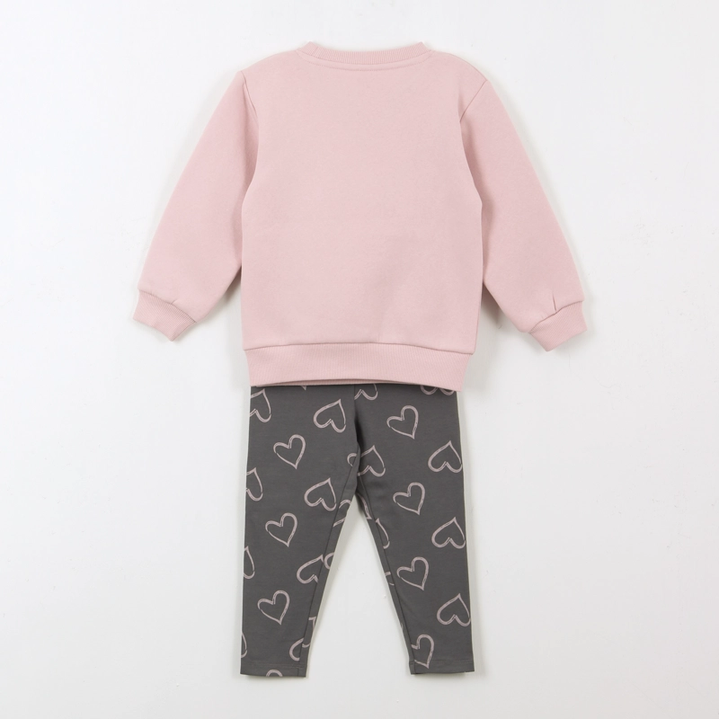 CONJUNTO NIÑA BE PAWSOME CORAZON SKYE ROSADO PAW PATROL - 2