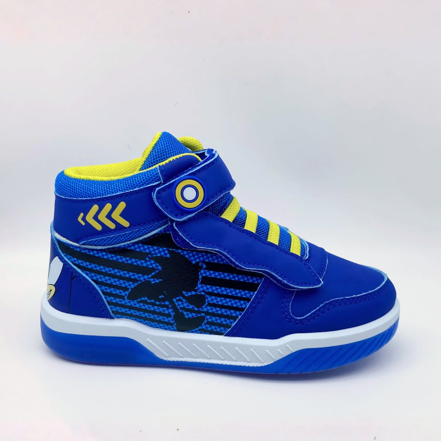 ZAPATILLA CAÑA ALTA NIÑO LUCES RUN AZUL SONIC - 1