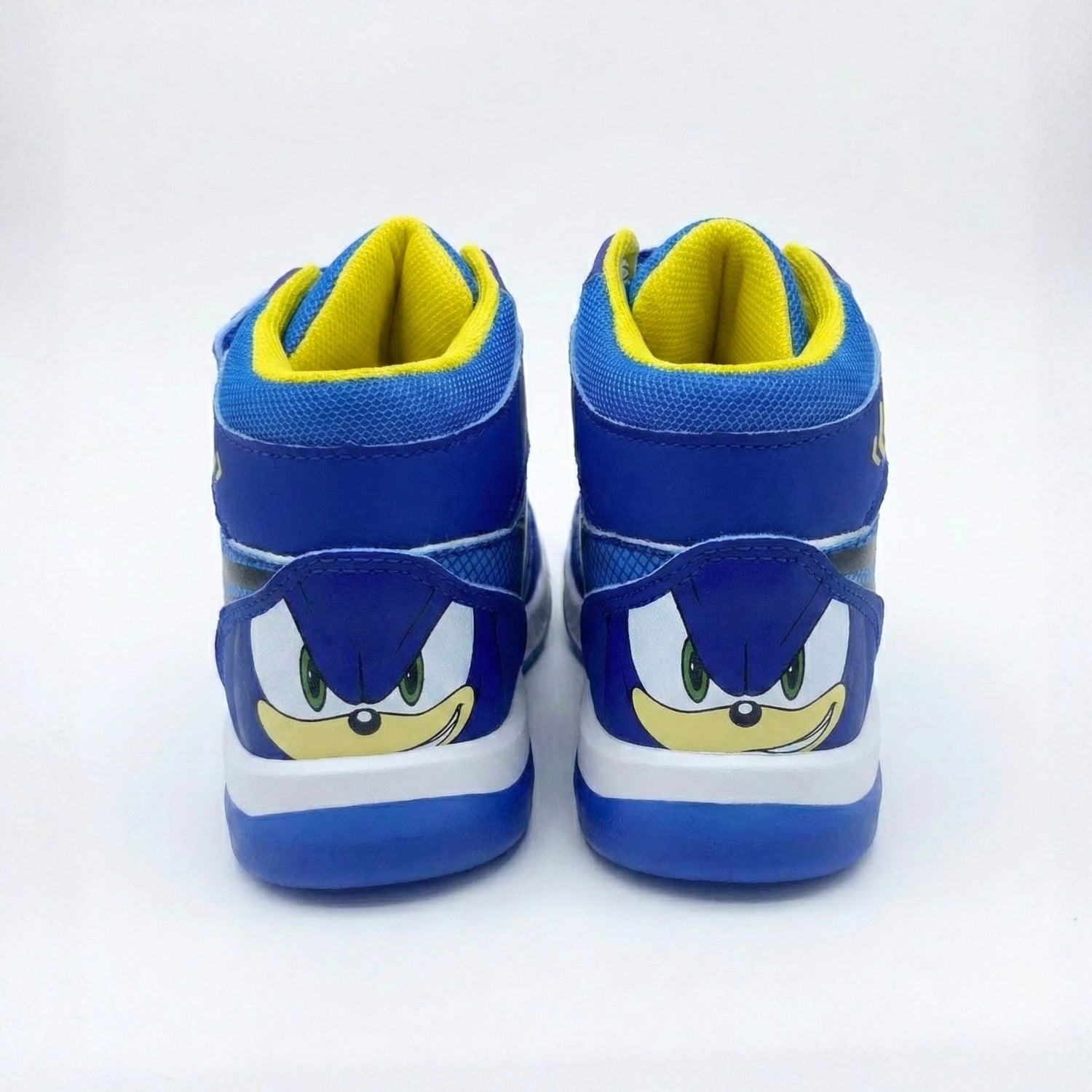 ZAPATILLA CAÑA ALTA NIÑO LUCES RUN AZUL SONIC - 3