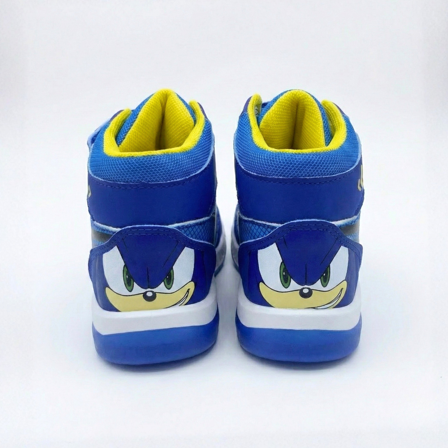 ZAPATILLA CAÑA ALTA NIÑO LUCES RUN AZUL SONIC - 3