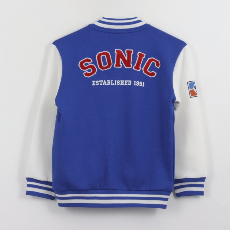 CHAQUETA NIÑO COLLEGE BOMBER RACING TEAM AZUL SONIC - 2