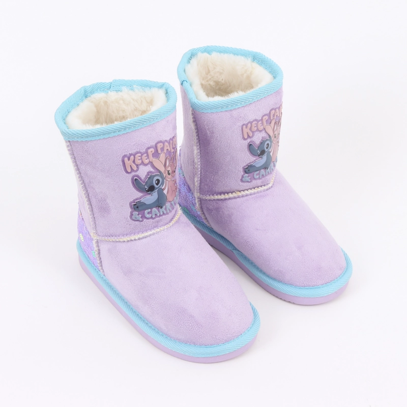 BOTA NIÑA CHIPORRO KEEP PALM LILO & STITCH MORADO DISNEY - 2