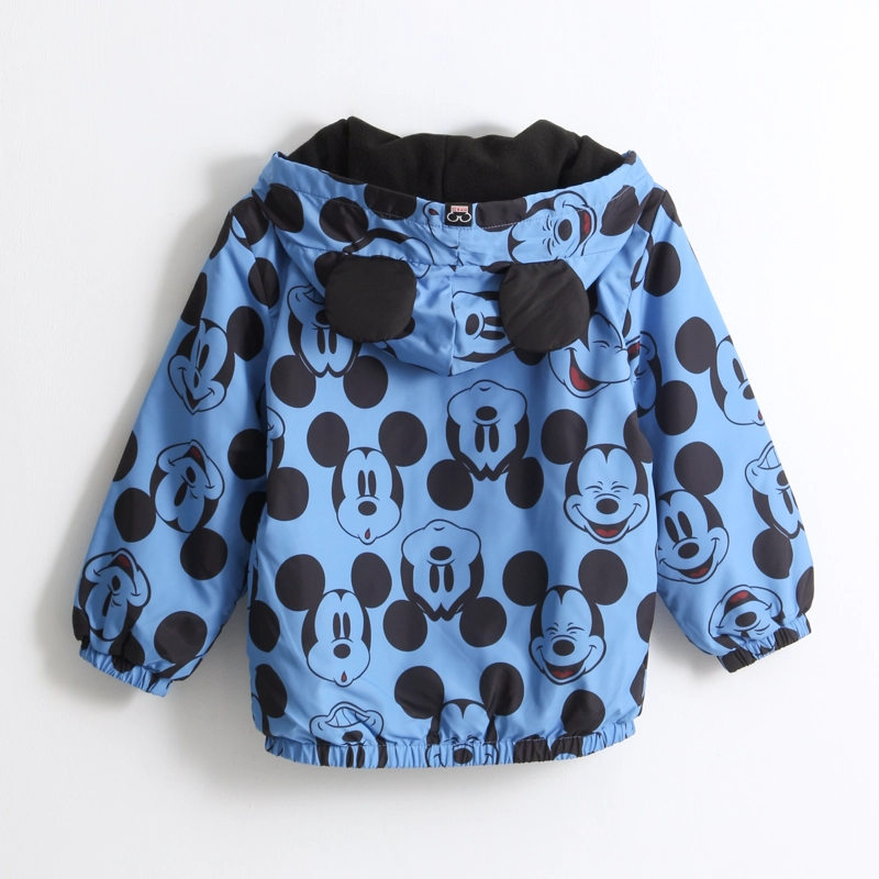 CORTAVIENTO NIÑO FULL PRINT OREJAS MICKEY AZUL DISNEY - 2