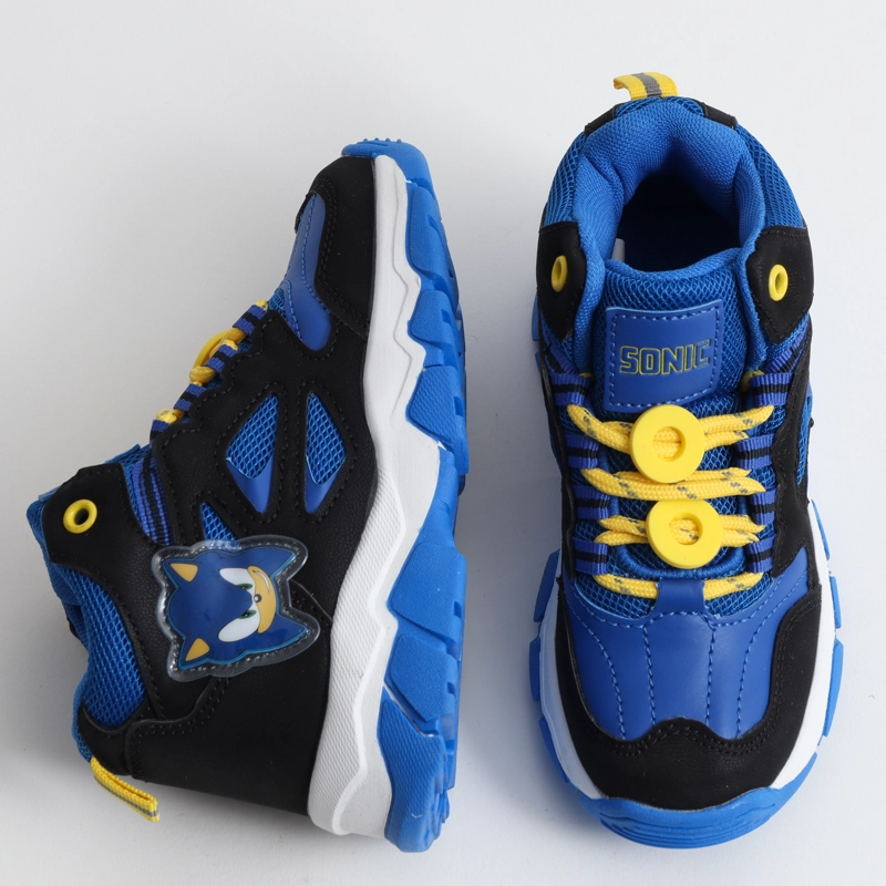ZAPATILLA OUTDOOR NIÑO PERSONAJE AZUL SONIC - 4