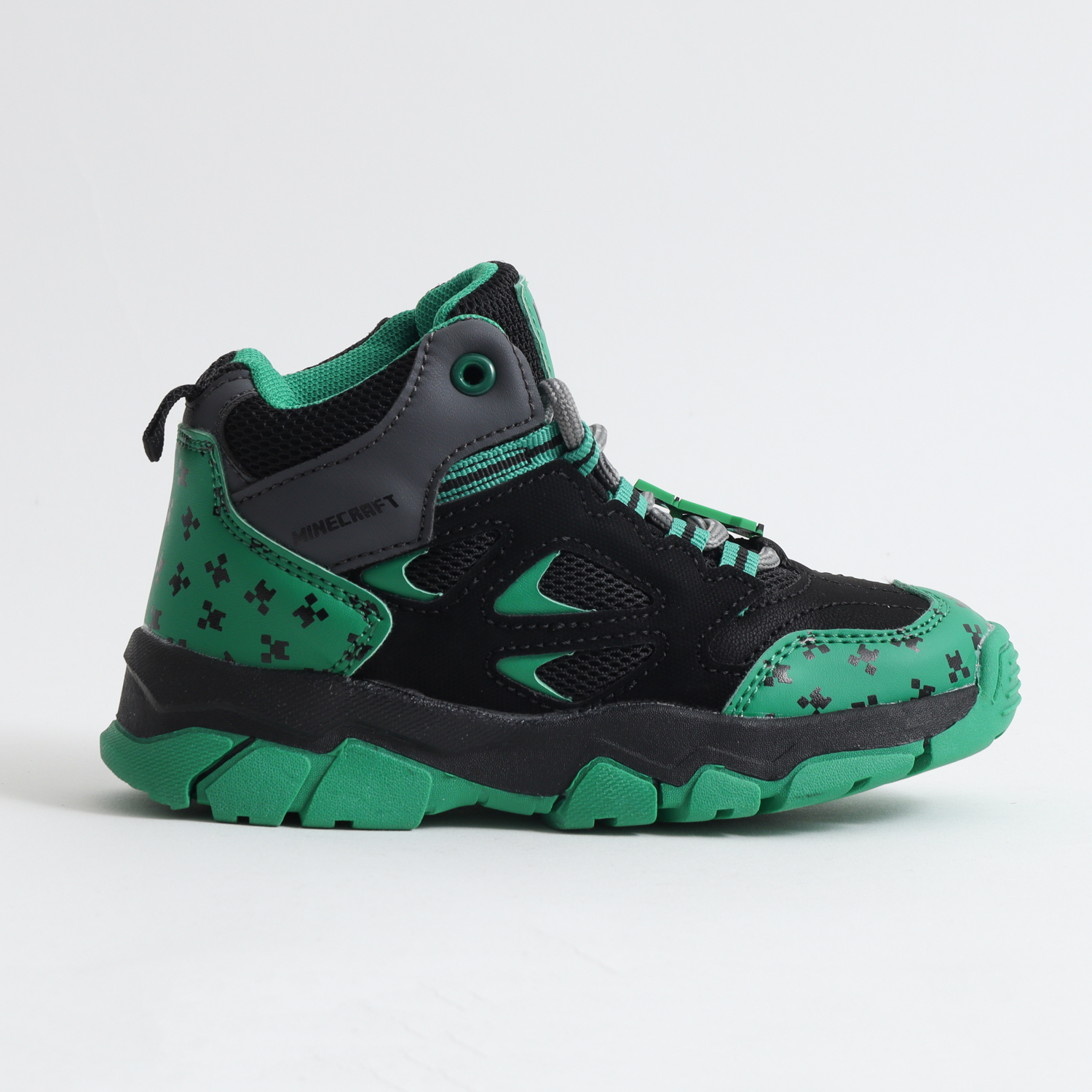 ZAPATILLA OUTDOOR NIÑO FULL PRINT VERDE MINECRAFT - 1
