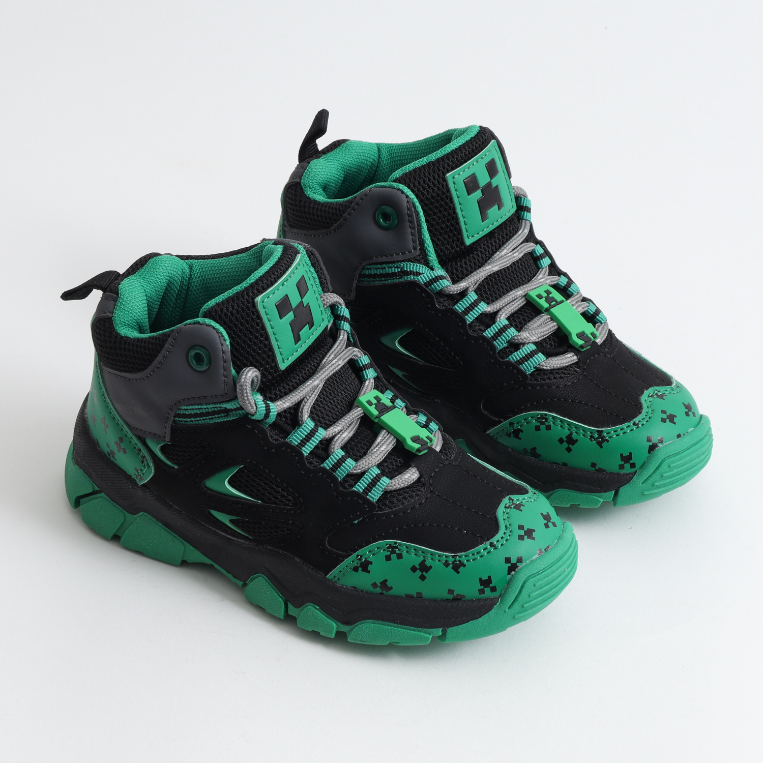 ZAPATILLA OUTDOOR NIÑO FULL PRINT VERDE MINECRAFT - 2