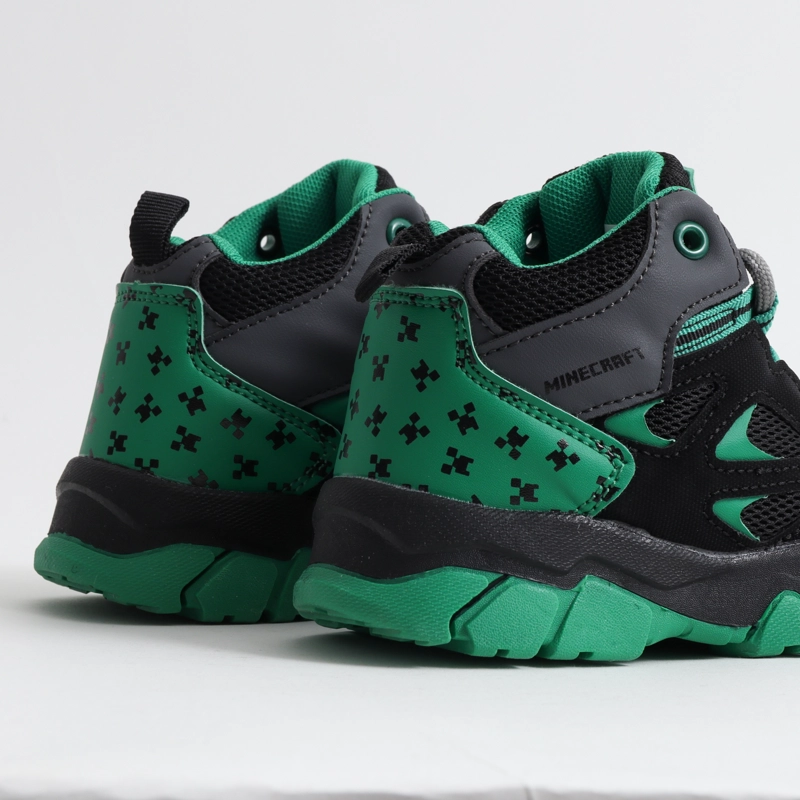ZAPATILLA OUTDOOR NIÑO FULL PRINT VERDE MINECRAFT - 3