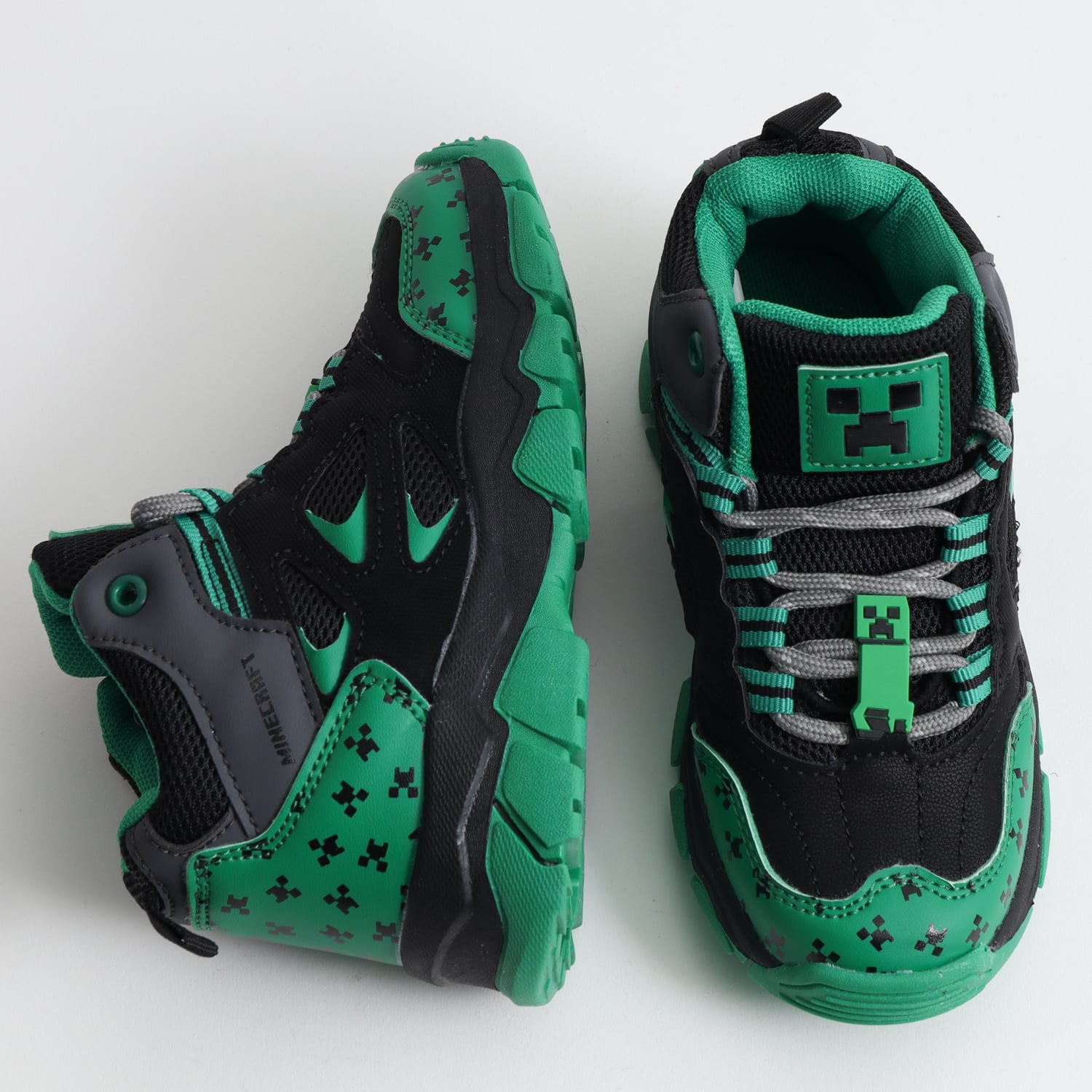 ZAPATILLA OUTDOOR NIÑO FULL PRINT VERDE MINECRAFT - 4