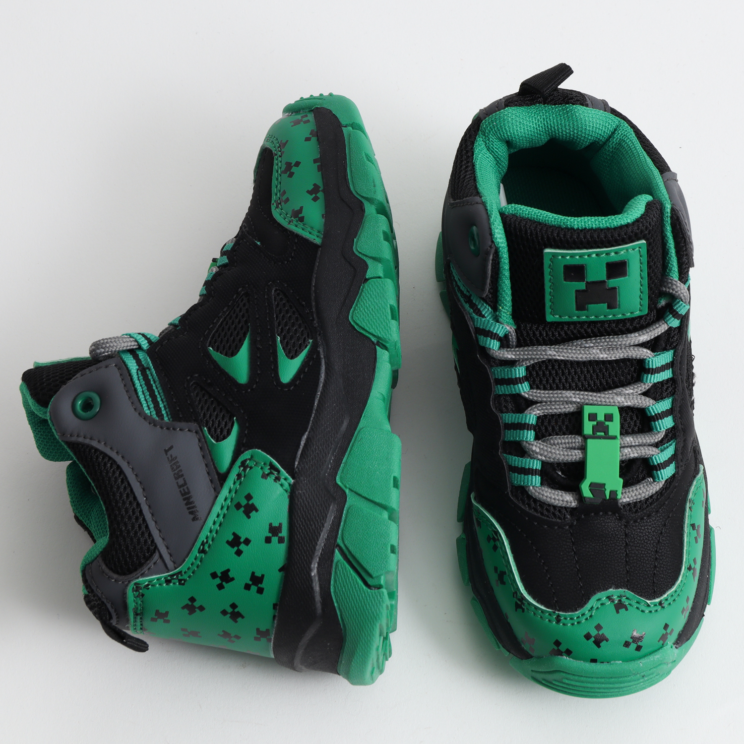 ZAPATILLA OUTDOOR NIÑO FULL PRINT VERDE MINECRAFT - 4