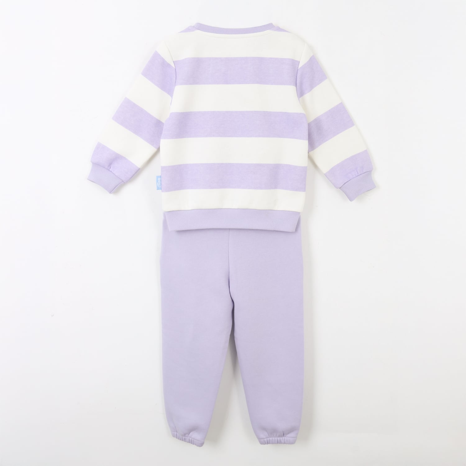 CONJUNTO BUZO NIÑA RAYAS LETS DANCE MORADO BINGO & BLUEY - 2