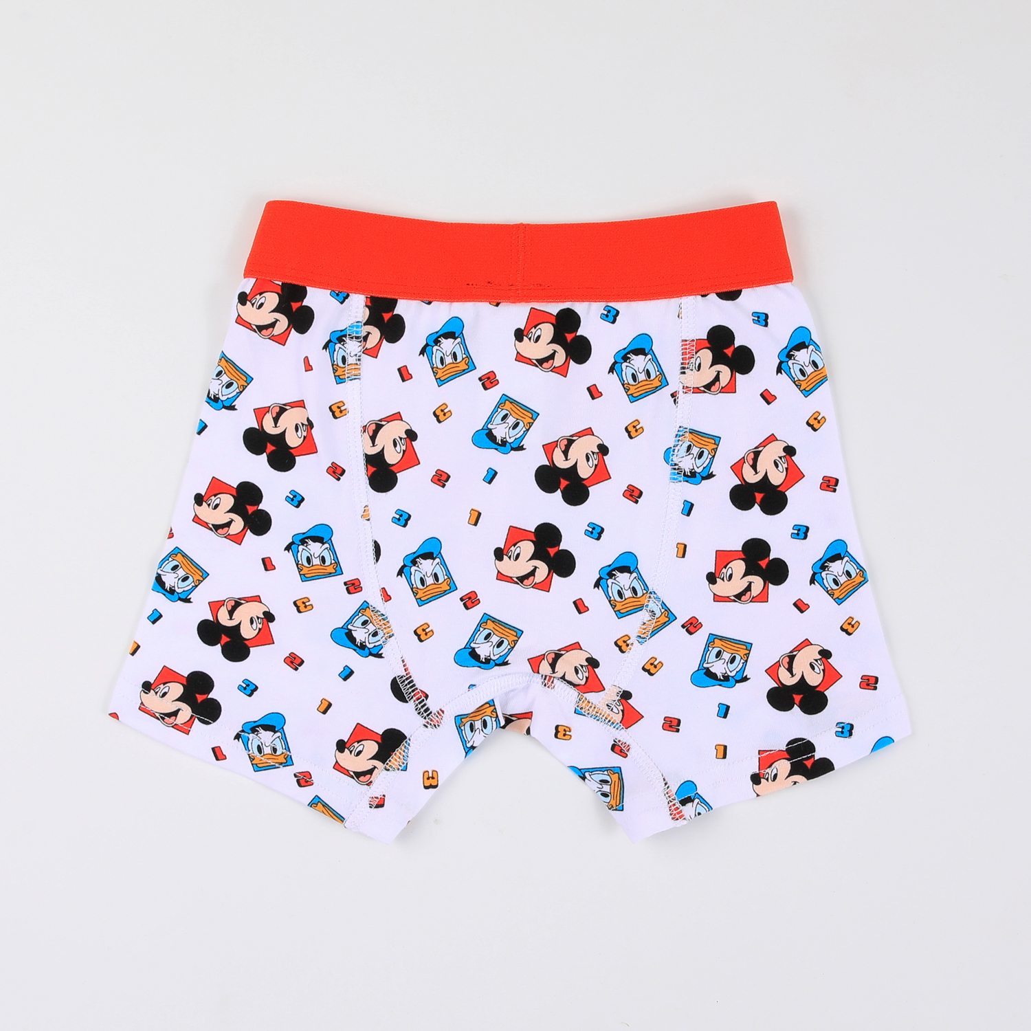 TRIPACK BOXER NIÑO FULL PRINT MICKEY & DONALD BLANCO DISNEY - 6